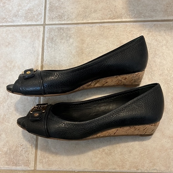 Tory Burch black wedges - excellent condition! - Picture 2 of 3